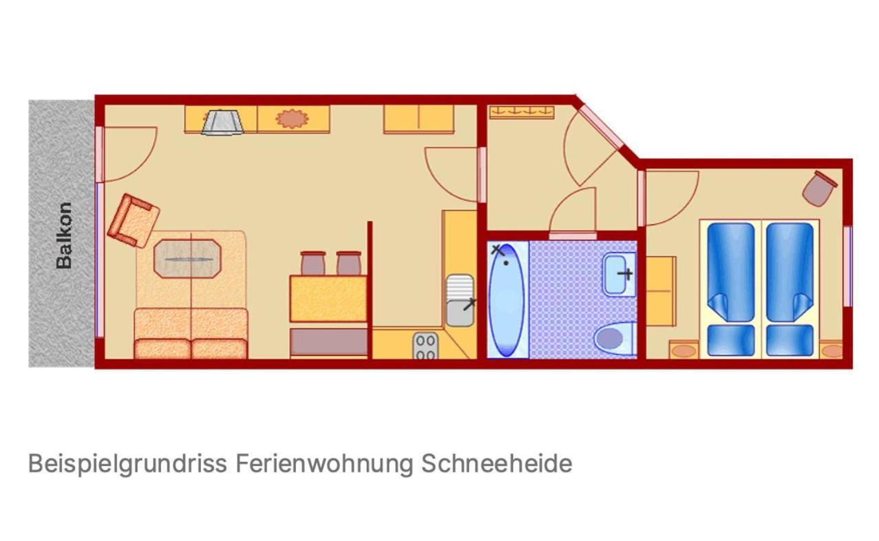 Ferienwohnung Schneeheide Im Feriendorf Sonnenhang Missen-Wilhams Exteriör bild